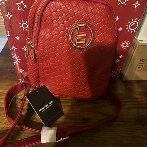 London fog NWT RED CROSSBODY PURSE